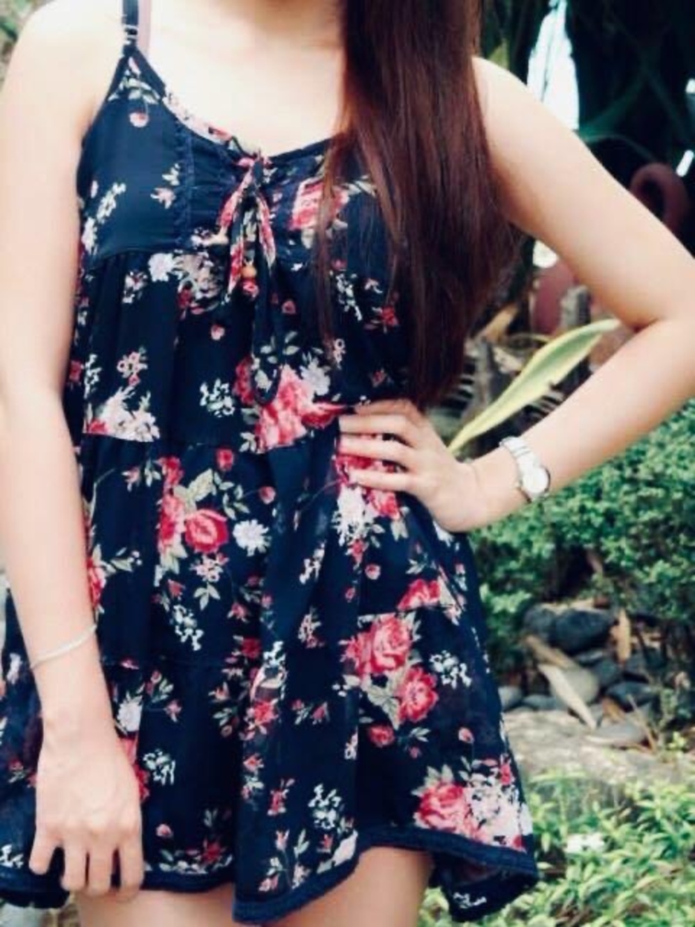 C.O.L.Z.A Sleeveless Floral Mini Dress Size Small